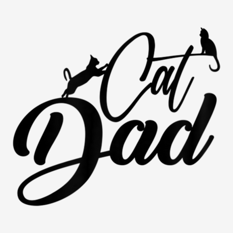 Cat Dad - Cute Cat Loving Kitty Lover Father Novelty Design Scorecard Crop Tee by stampfhadjisw | Artistshot