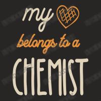 My Heart Belongs To A Chemist Job Title Gift Ladies Fitted T-shirt | Artistshot