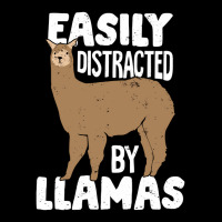 Easily Distracted By Llamas Animal Lover Gift Pocket T-shirt | Artistshot