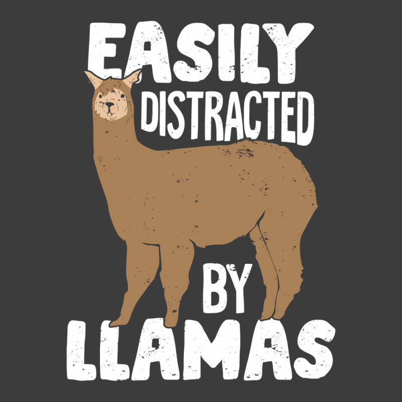 Easily Distracted By Llamas Animal Lover Gift Men's Polo Shirt | Artistshot