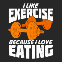 I Like Exercise Because I Love Eating Men's T-shirt Pajama Set | Artistshot