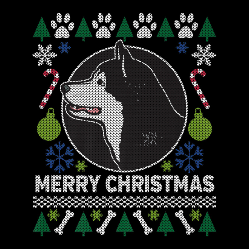 Alaskan Malamute Ugly Christmas Youth Hoodie | Artistshot