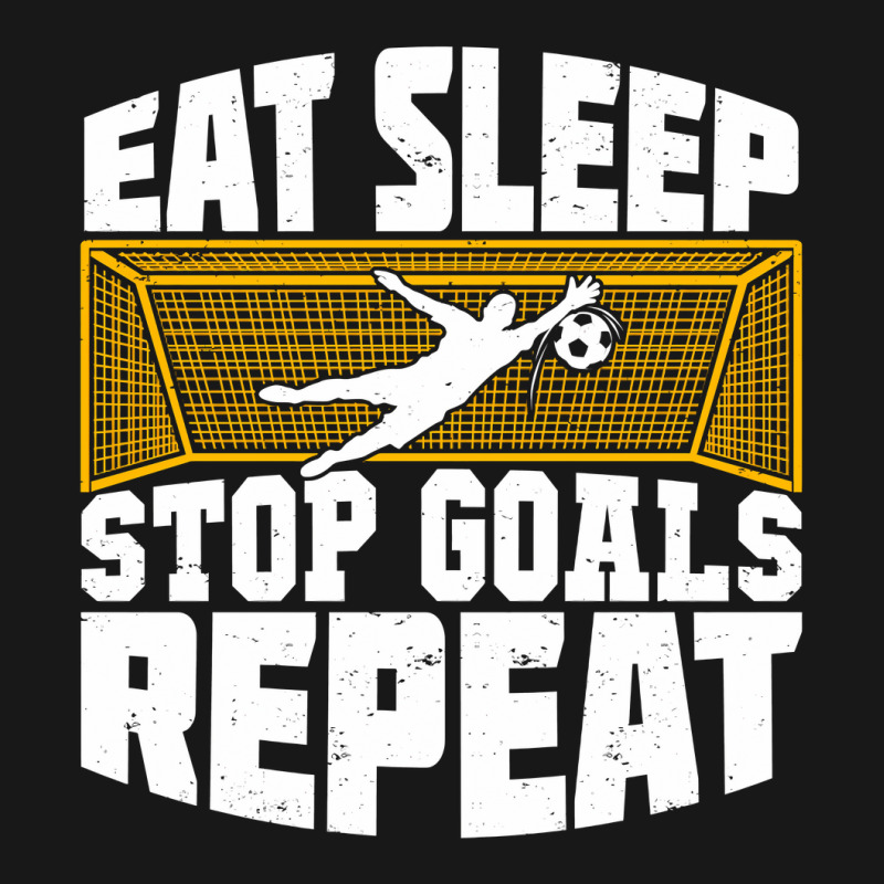 Eat Sleep Stop Goals Repeat Soccer Goalkeeper Gift Flannel Shirt | Artistshot