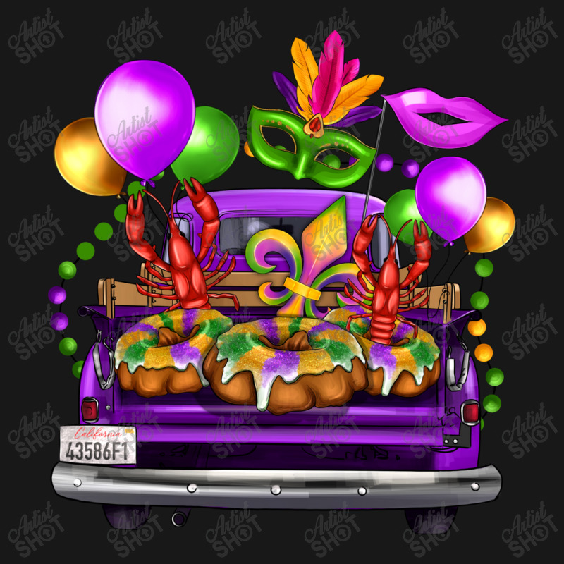 Mardi Gras Farm Truck Flannel Shirt | Artistshot