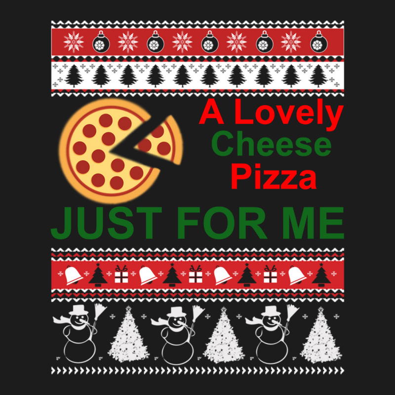 A Lovely Cheese Pizza Just For Me Christmas Holiday Fun Hoodie & Jogger Set | Artistshot