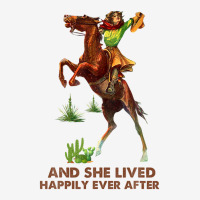 Cowgirl Riding She Lived Happily Ever After Western Country Adjustable Cap | Artistshot