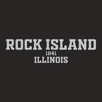 Rock Island Illinois Ladies Fitted T-shirt | Artistshot