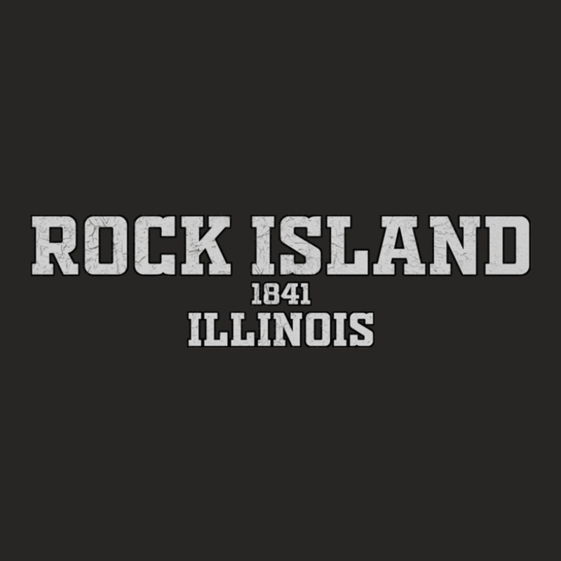 Rock Island Illinois Ladies Fitted T-Shirt by ChristopherScottoLavino | Artistshot