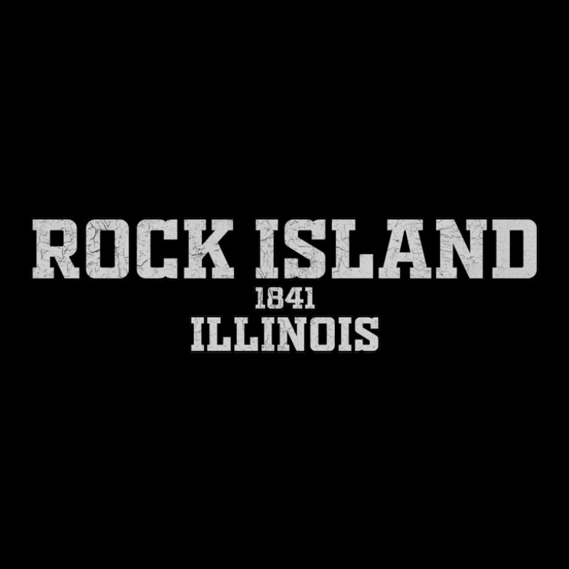 Rock Island Illinois Cropped Hoodie by ChristopherScottoLavino | Artistshot