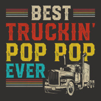 Best Truckin Pop Pop Ever Big Rig Trucker Father's Day Gift Champion Hoodie | Artistshot