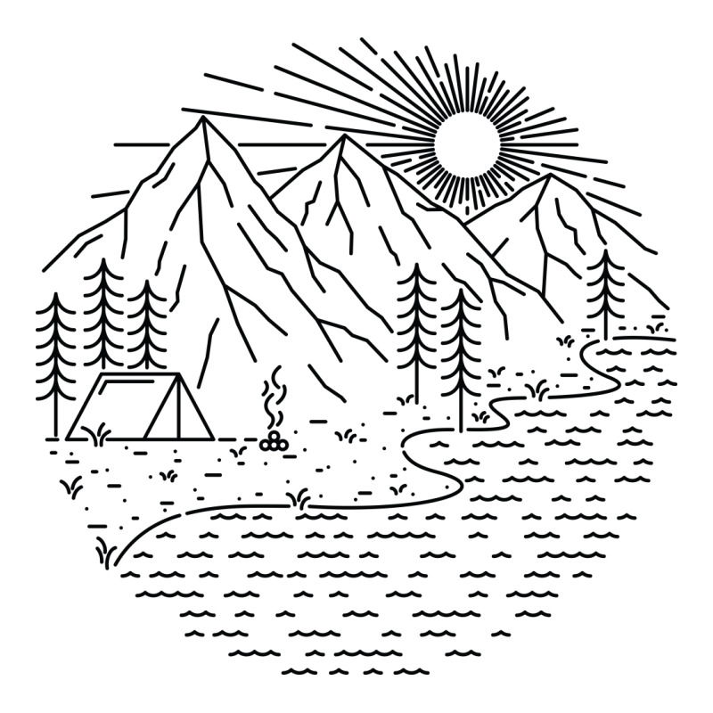 Beautiful Place For Camping Baby Tee by Quilimo | Artistshot