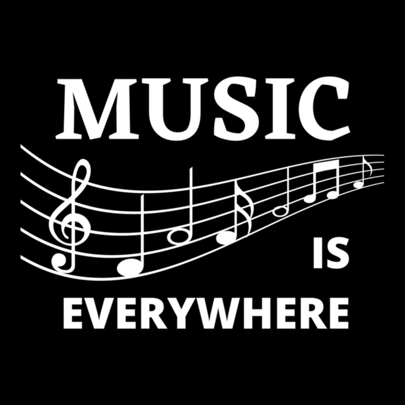 Music Is Everywhere Essential V-neck Tee | Artistshot