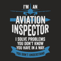 Aircraft Aviation Inspector Gift Ladies Fitted T-shirt | Artistshot