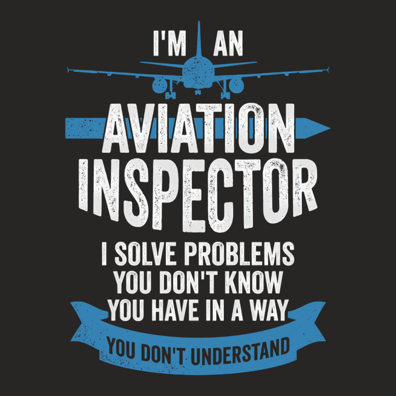 Aircraft Aviation Inspector Gift Ladies Fitted T-Shirt by EmikoLisbey | Artistshot