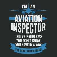 Aircraft Aviation Inspector Gift Women's Triblend Scoop T-shirt | Artistshot