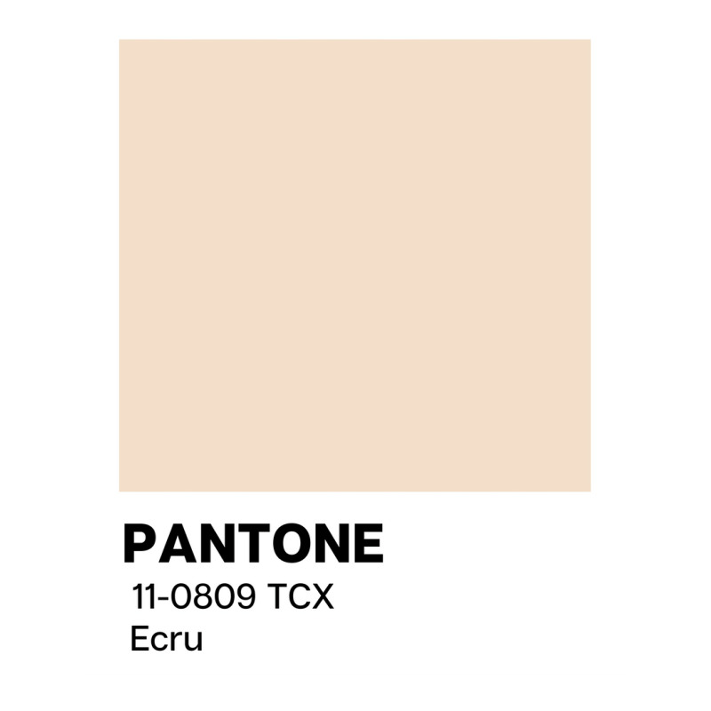 Pantone Ecru Poster Love Men's T-shirt Pajama Set | Artistshot