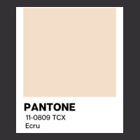 Pantone Ecru Poster Love Vintage Hoodie | Artistshot