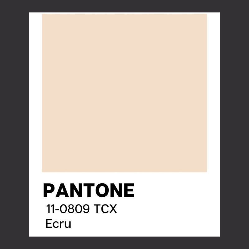 Pantone Ecru Poster Love Vintage Hoodie | Artistshot