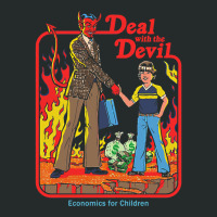 Deal With The Devil Economics For Children Women's Triblend Scoop T-shirt | Artistshot