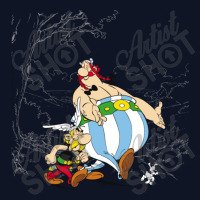 Asterix Obelix Dogmatix Taking A Walk Printed Hat | Artistshot