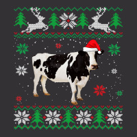 Cow Funny Cattle Ugly Sweater Christmas Dairy Cow Lover Santa Hat Anim Vintage Short | Artistshot