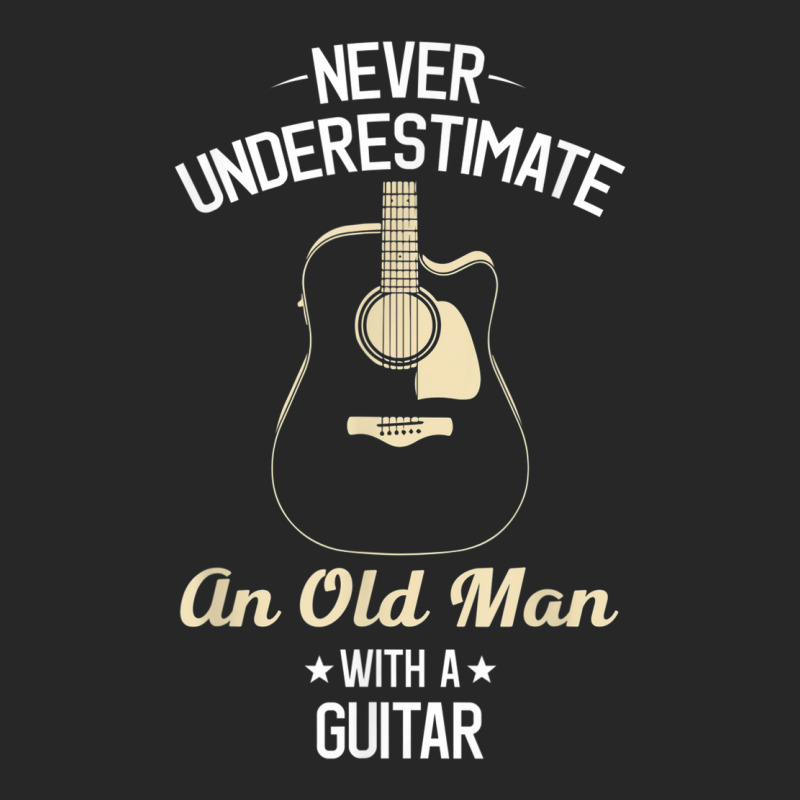 An Old Man With Acoustic Guitar Men's T-shirt Pajama Set By ...