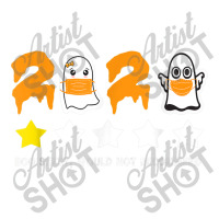 2020 Review One Star Rating Boo Sheet Sticker | Artistshot