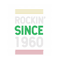 Gift For 60 Year Old: Classic Rock 1960 60th Birthday Sticker | Artistshot