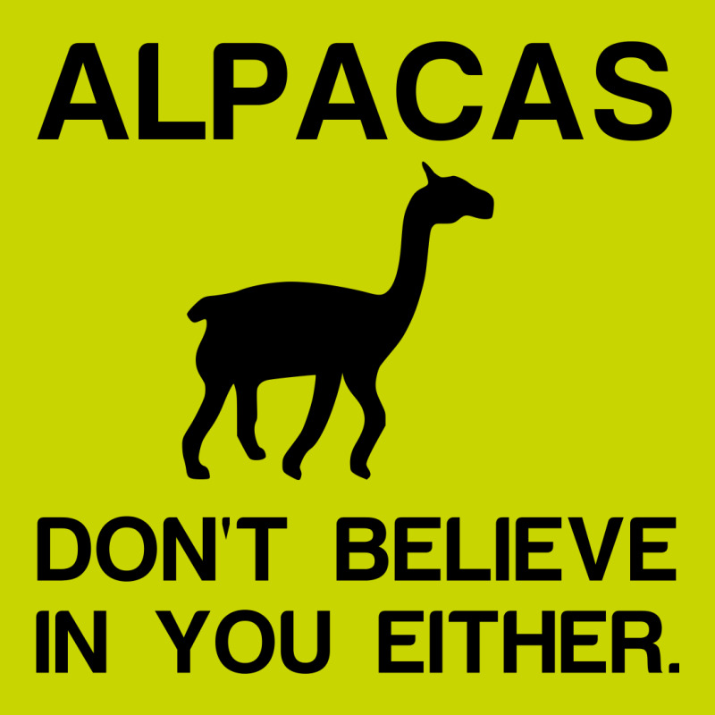 Alpacas Dont Believe Ornament | Artistshot