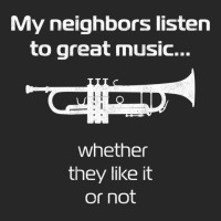 Trumpet Player  My Neighbors Listen To Great Music Men's T-shirt Pajama Set | Artistshot