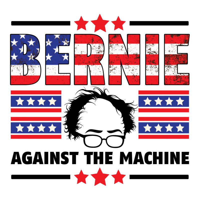 Bernie Against The Machine For Light Men's Long Sleeve Pajama Set by autlu2024 | Artistshot