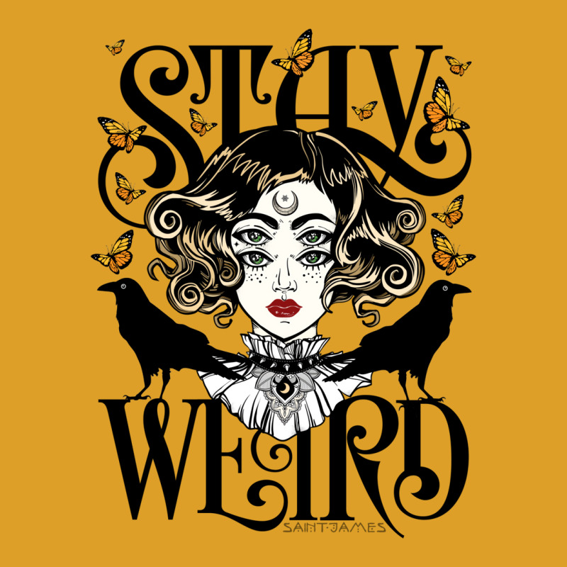 Rose And The Ravens {stay Weird} Colour Version T-shirt | Artistshot