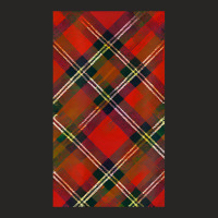 Scottish Tartan Plaid Pattern T Shirt Ladies Fitted T-shirt | Artistshot