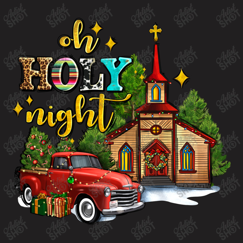 The Church  Holy Night Western Truck T-shirt | Artistshot