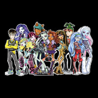 Monster High Core Characters Cropped Sweater | Artistshot