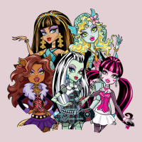 Monster High Core Girls Ladies Fitted T-shirt | Artistshot