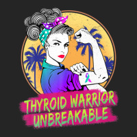 Thyroid Warrior Unbreakable Women Thyroid Awareness Unisex Hoodie | Artistshot