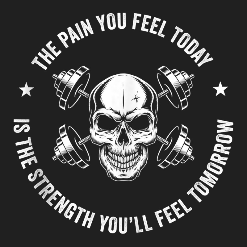 The Pain You Feel Today Hardcore Workout Tank Top Drawstring Bags | Artistshot