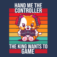 Gaming Hand Me The Controller King Men Denim Jacket | Artistshot