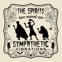 The Spirits Have Received Your Sympathetic Vibrations   Haunted Mansio Cropped Hoodie | Artistshot