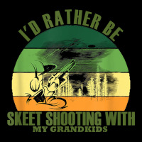 Sincere Unique Id Rather Be Skeet Shooting My Grandkids T Shirt Fleece Short | Artistshot