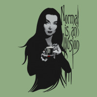 Normal Is An Illusion   Morticia Addams Graphic T-shirt | Artistshot