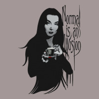 Normal Is An Illusion   Morticia Addams Vintage Short | Artistshot