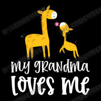 Giraffe My Grandma Loves Me Pocket T-shirt | Artistshot