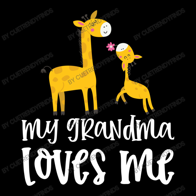 Giraffe My Grandma Loves Me Pocket T-Shirt by CueTrendyFinds | Artistshot