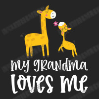 Giraffe My Grandma Loves Me Unisex Hoodie | Artistshot