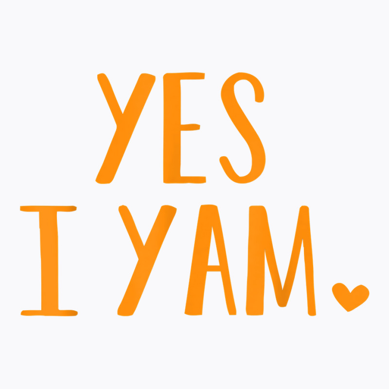 Yes I Yam My Sweet Potato For Matching Couple Thanksgiving T Shirt T-shirt | Artistshot