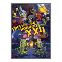 Treehouse Of Horror Xxii Men's T-shirt Pajama Set | Artistshot