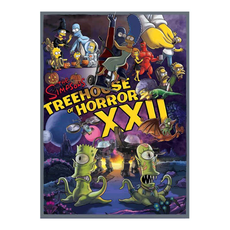 Treehouse Of Horror Xxii Men's T-shirt Pajama Set by snickshreefd | Artistshot