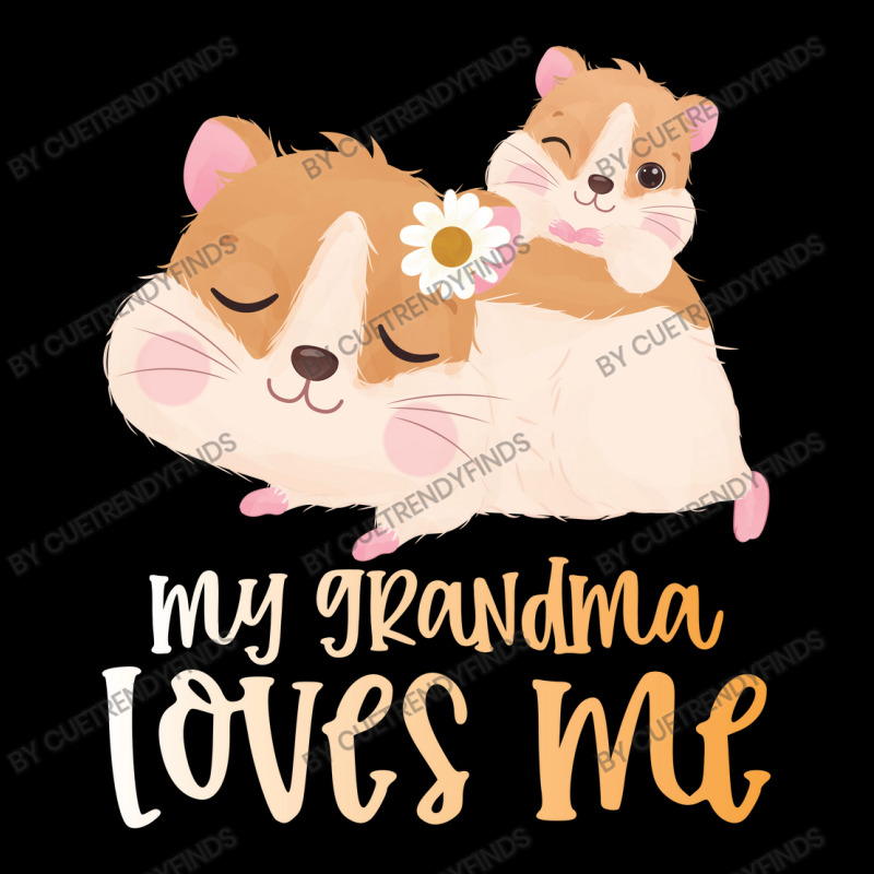 Cute Hamsters My Grandma Loves Me Pocket T-Shirt by CueTrendyFinds | Artistshot